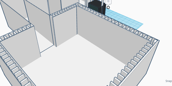 Build the Kitchen and Supply's Room