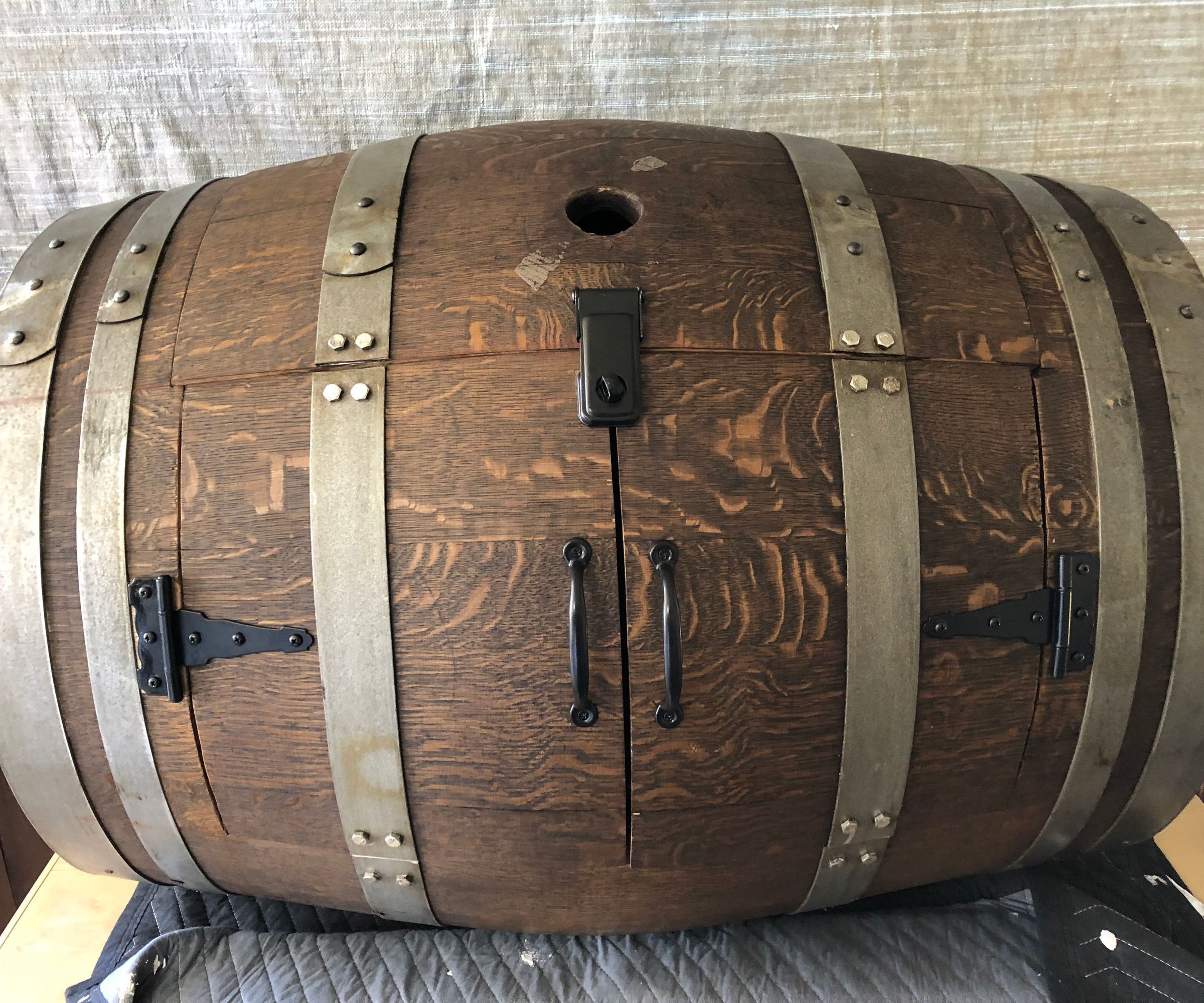 Wine Barrel Wardrobe