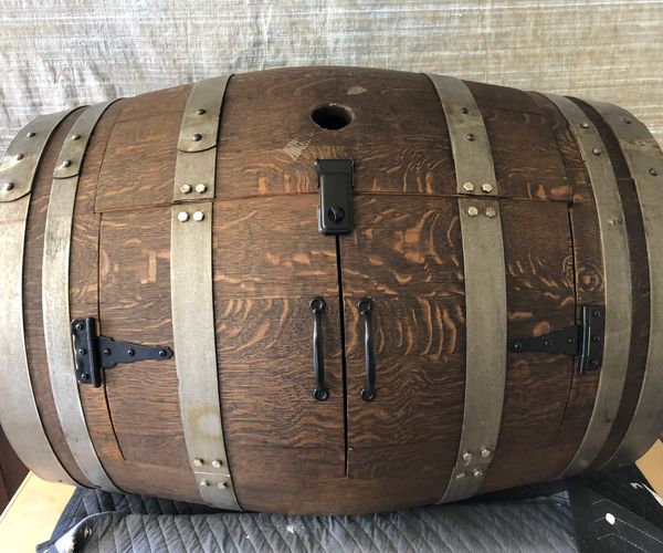 Wine Barrel Wardrobe