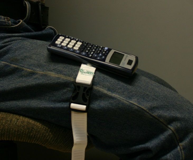 Calculator Leg Strap (ie, for Tests)