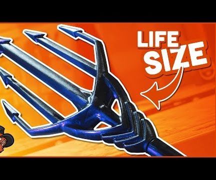 Aquaman Trident - Full Size!