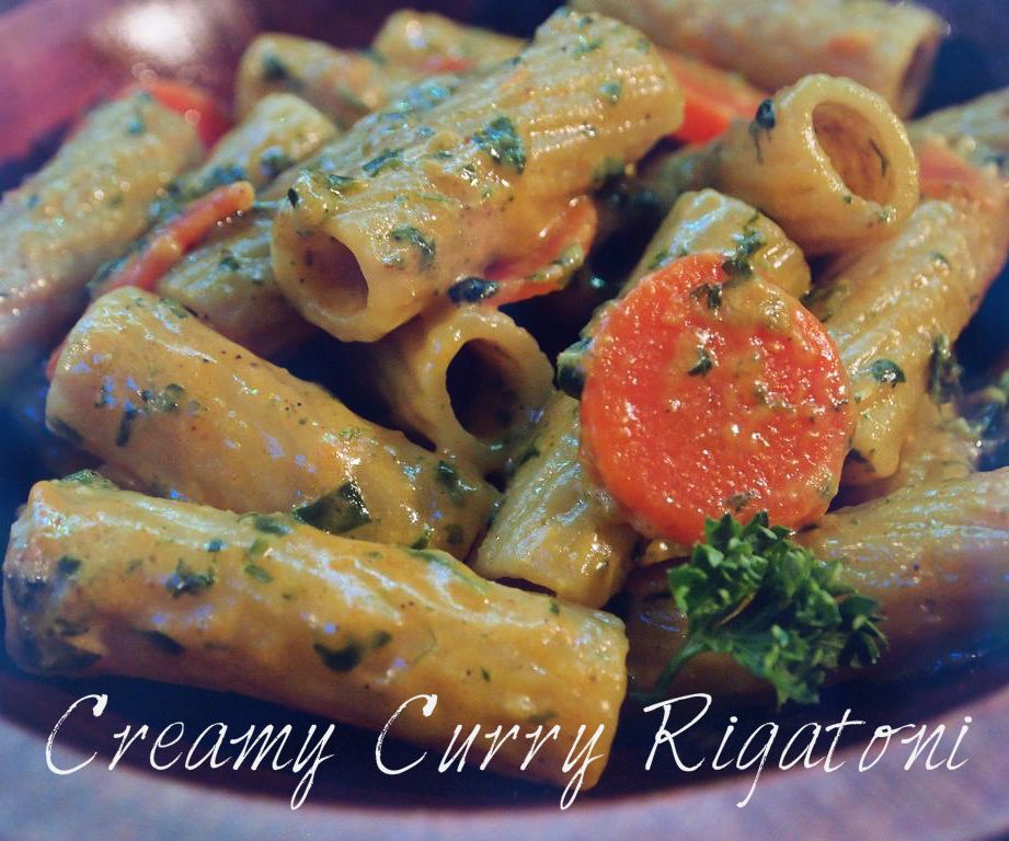 Creamy Curry Rigatoni (16 Minute Pasta)
