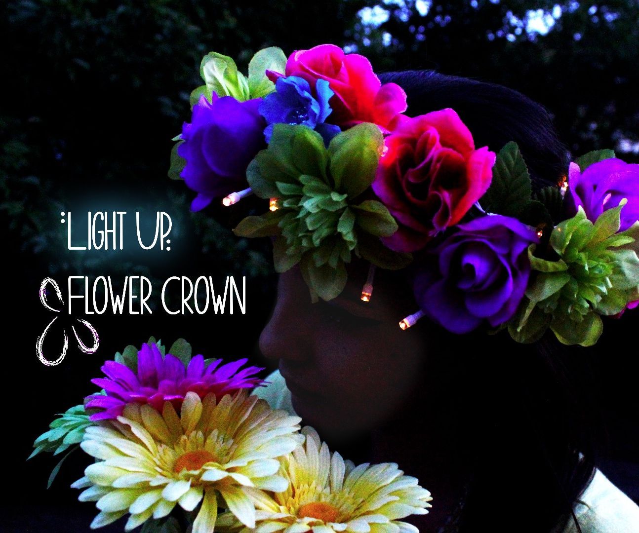 Light Up Flower Crown