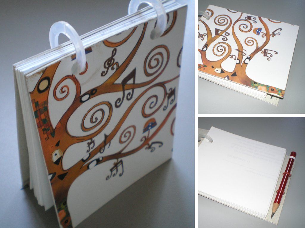 Totally Recycled Notepad With Pencil / Bloc De Notas Con Lapiz