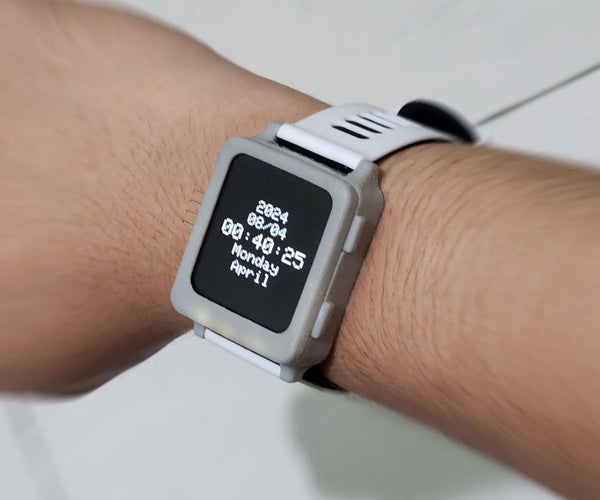 ESP WATCH Using IPS Display ST7789V