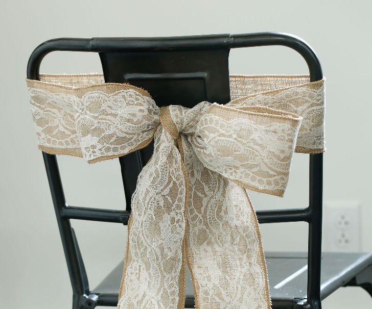 DIY: HOW TO MAKE A CHAIR BOW