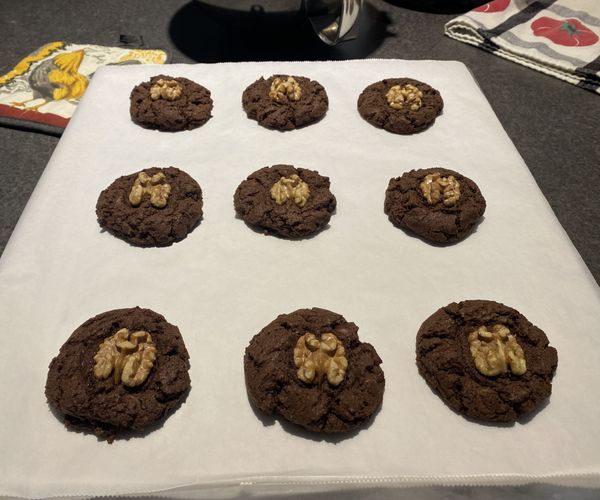 Delectable Double Chocolate Cookies