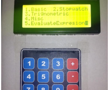 TIVA Based Digital Calculator