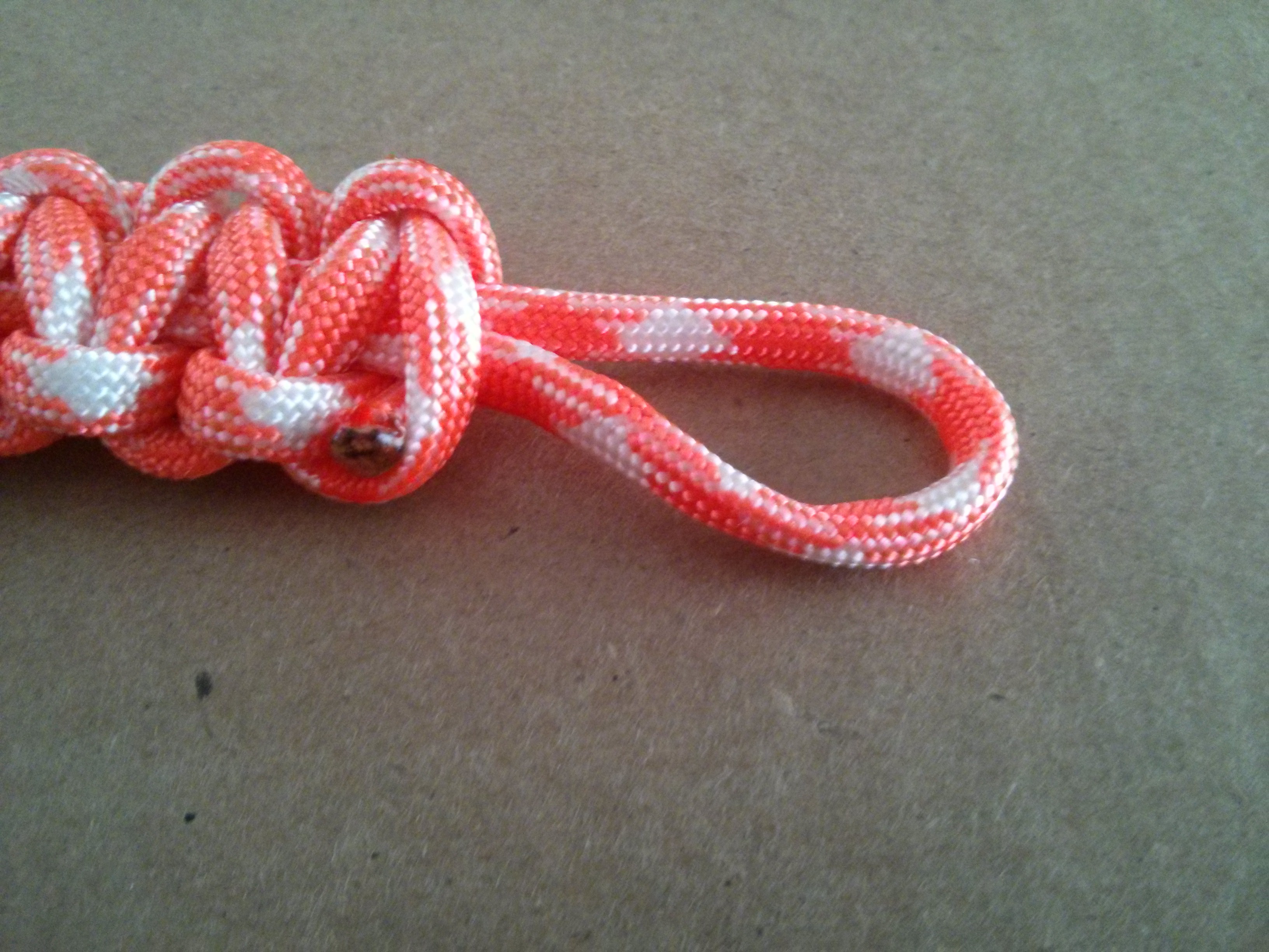 Rainbow Loom and Paracord Lanyard 3 Steps Instructables