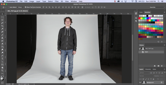 Adjust Levels, Brightness and Contrast
