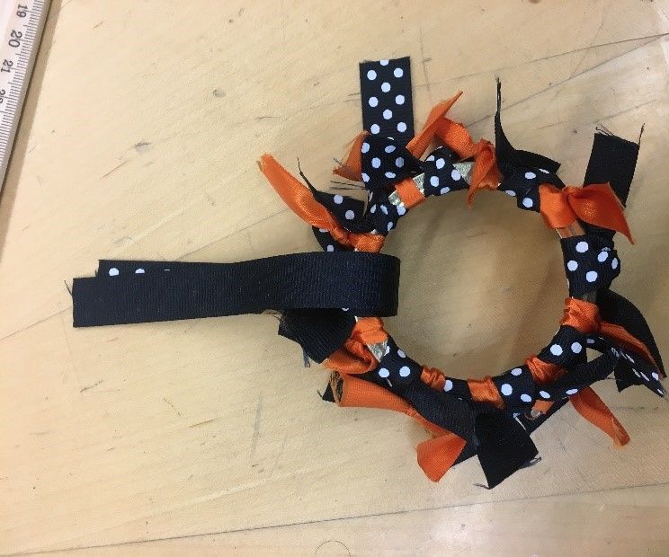 Mason Jar Lid Wreath