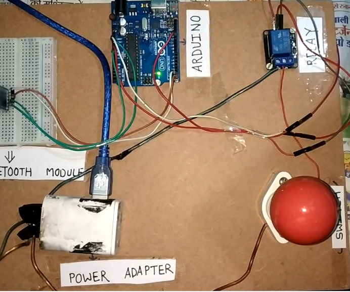 Home Automation Using Bluetooth(Smart Board)