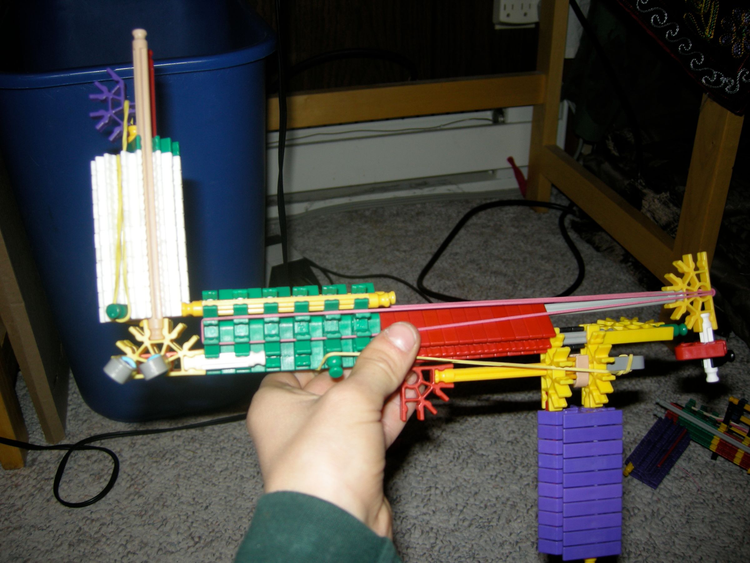 Knex (true Trigger Semi Auto) Gun for You to Mod