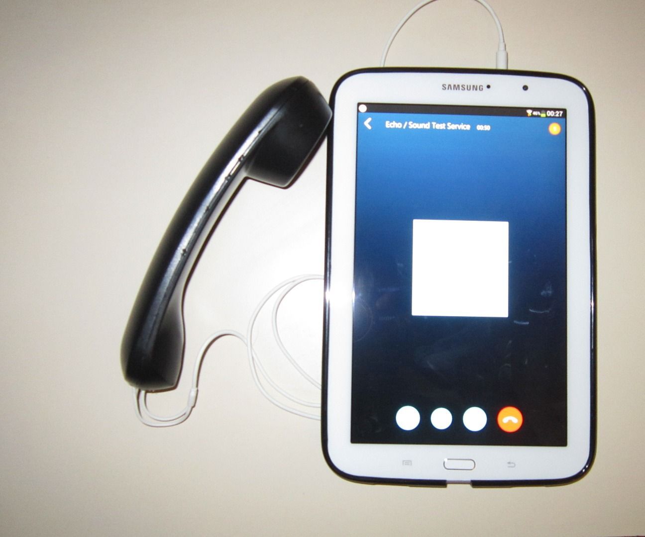 Retro Tablet Headset