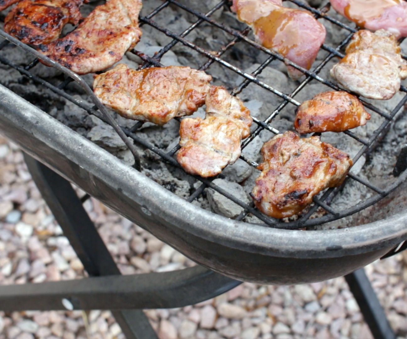 Honey Mustard Molasses Pork Barbecue