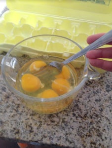 Prepare and Scramble Eggs