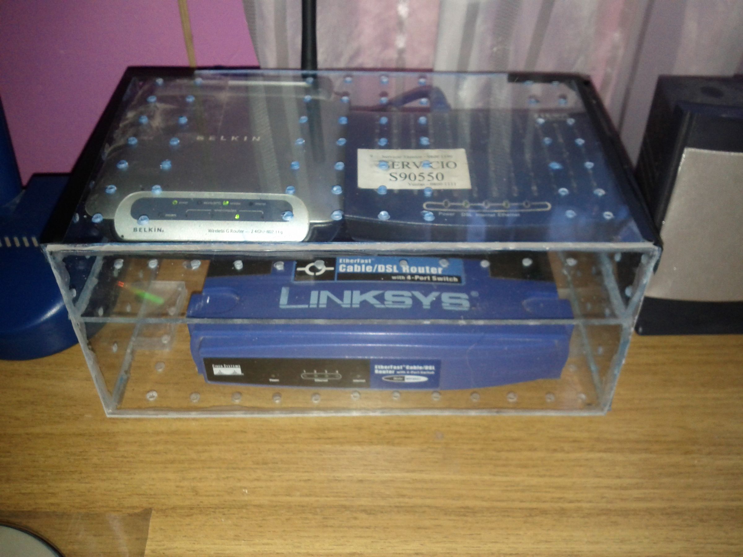 Acrylic Box for Router / Modem / AP