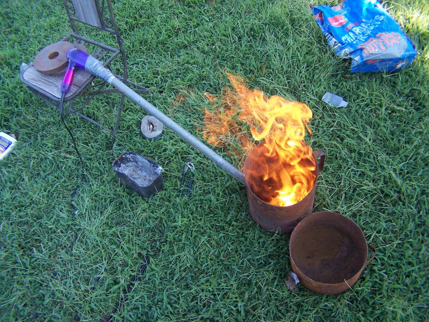 How to Cast Aluminum Fish 4 Steps Instructables