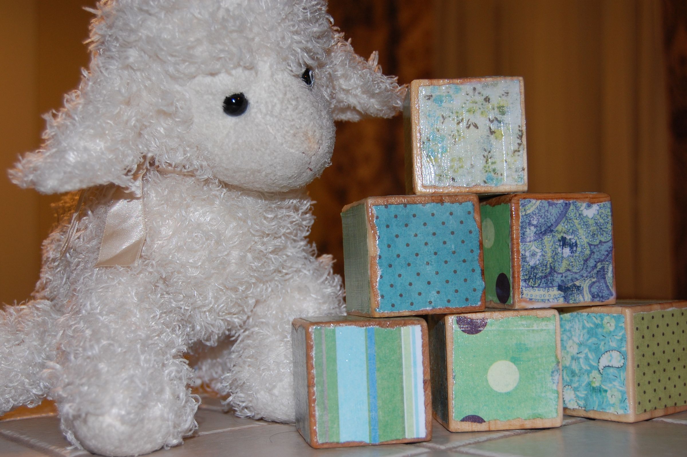 Make Designer-Style Baby Blocks