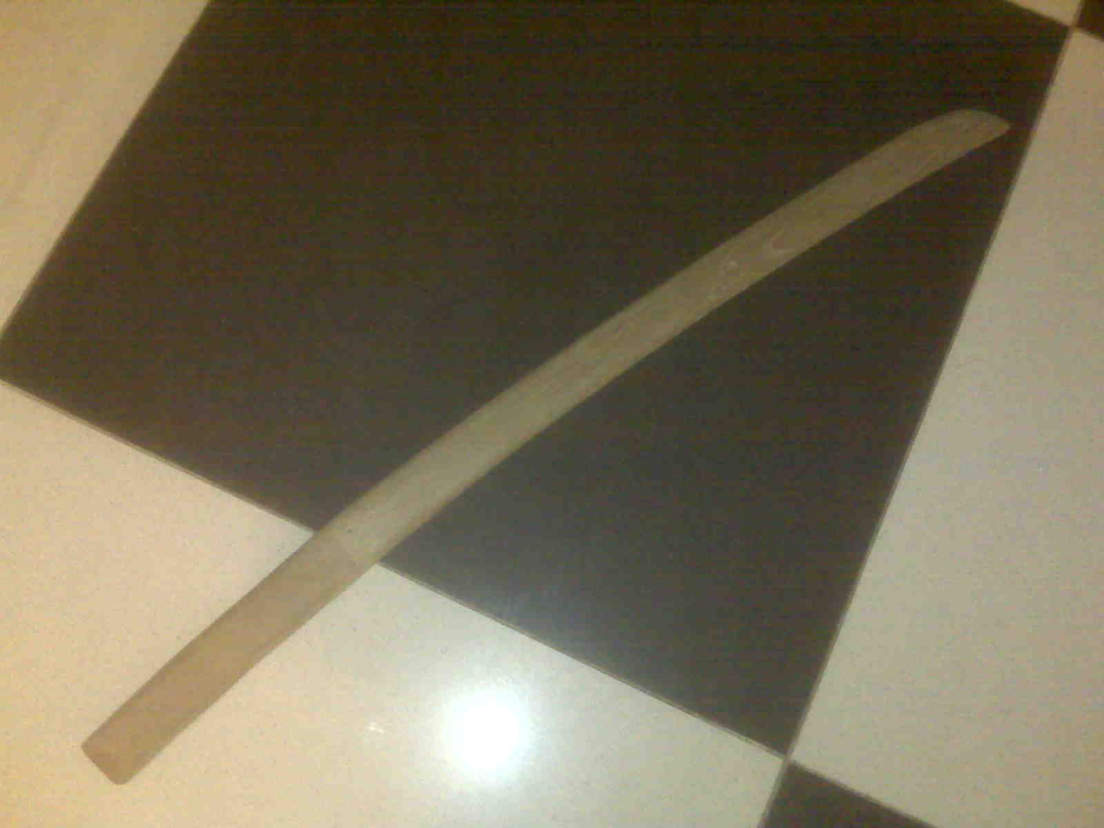 Solid Hardwood Battle-Ready Bokuto (Japanese Practice Sword)