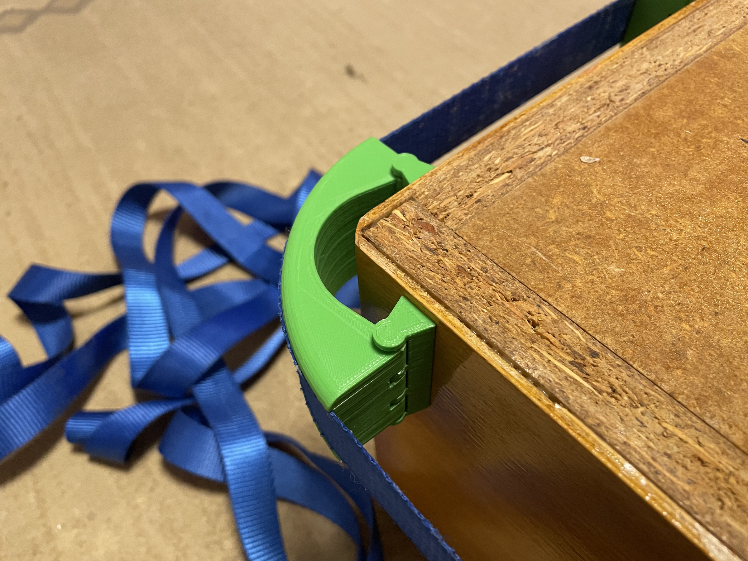 3D Printed Ratcheting Band Clamp for Woodworking 4 Steps (with