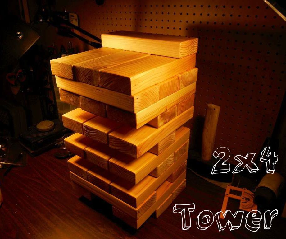 Two by Four Tower Yard Game