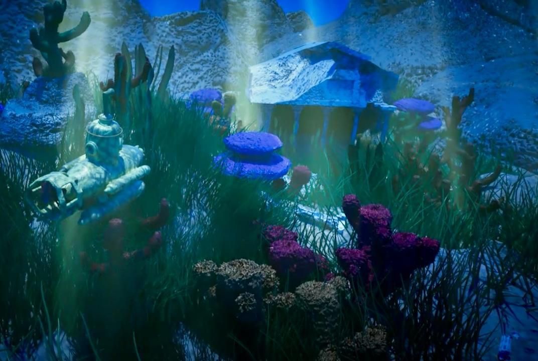 Ocean Exploration Scene From Scratch | Modeling, 3D Texturing, and Animation