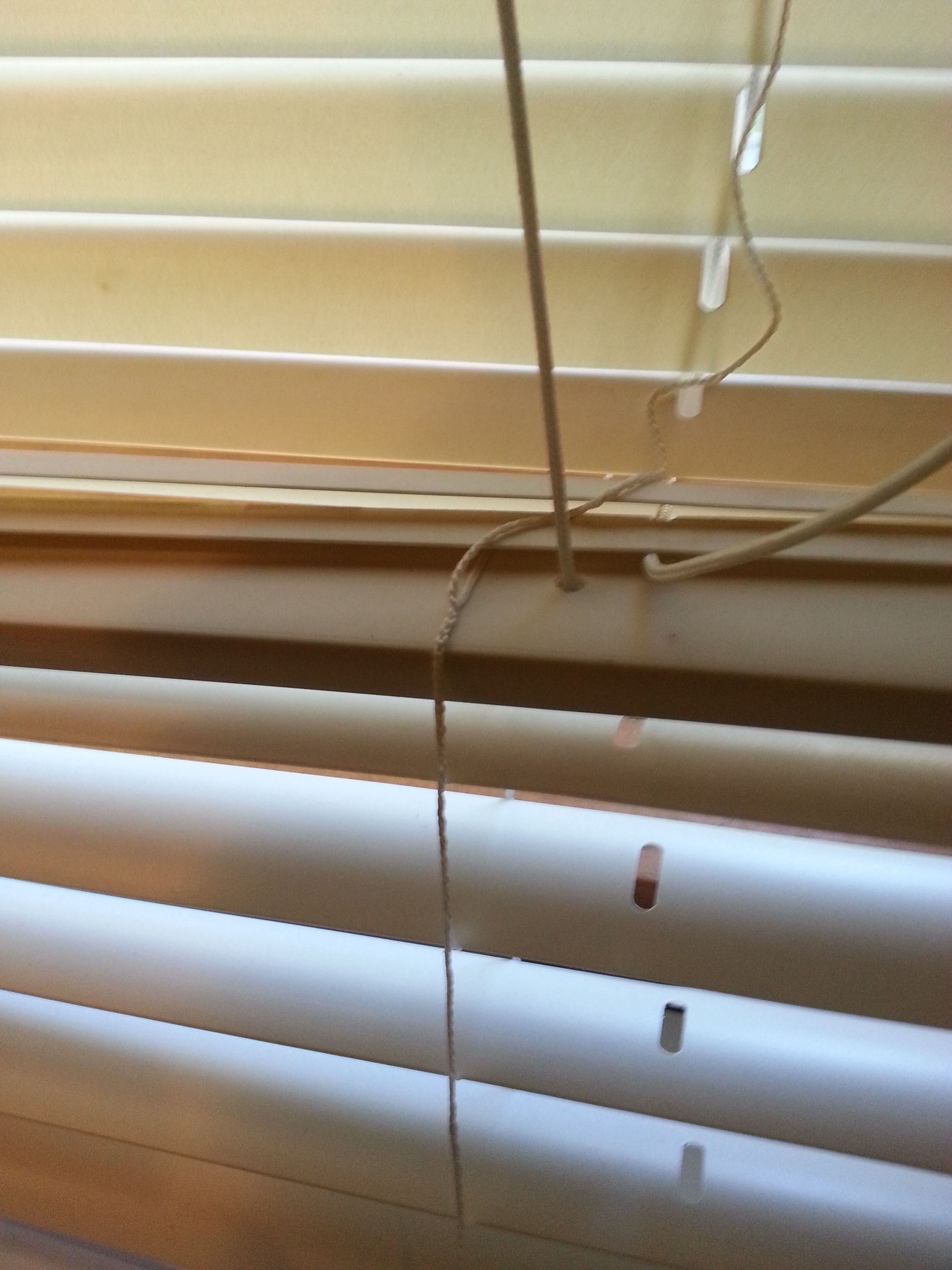 Shortening Blinds and Blind Pulls 3 Steps Instructables
