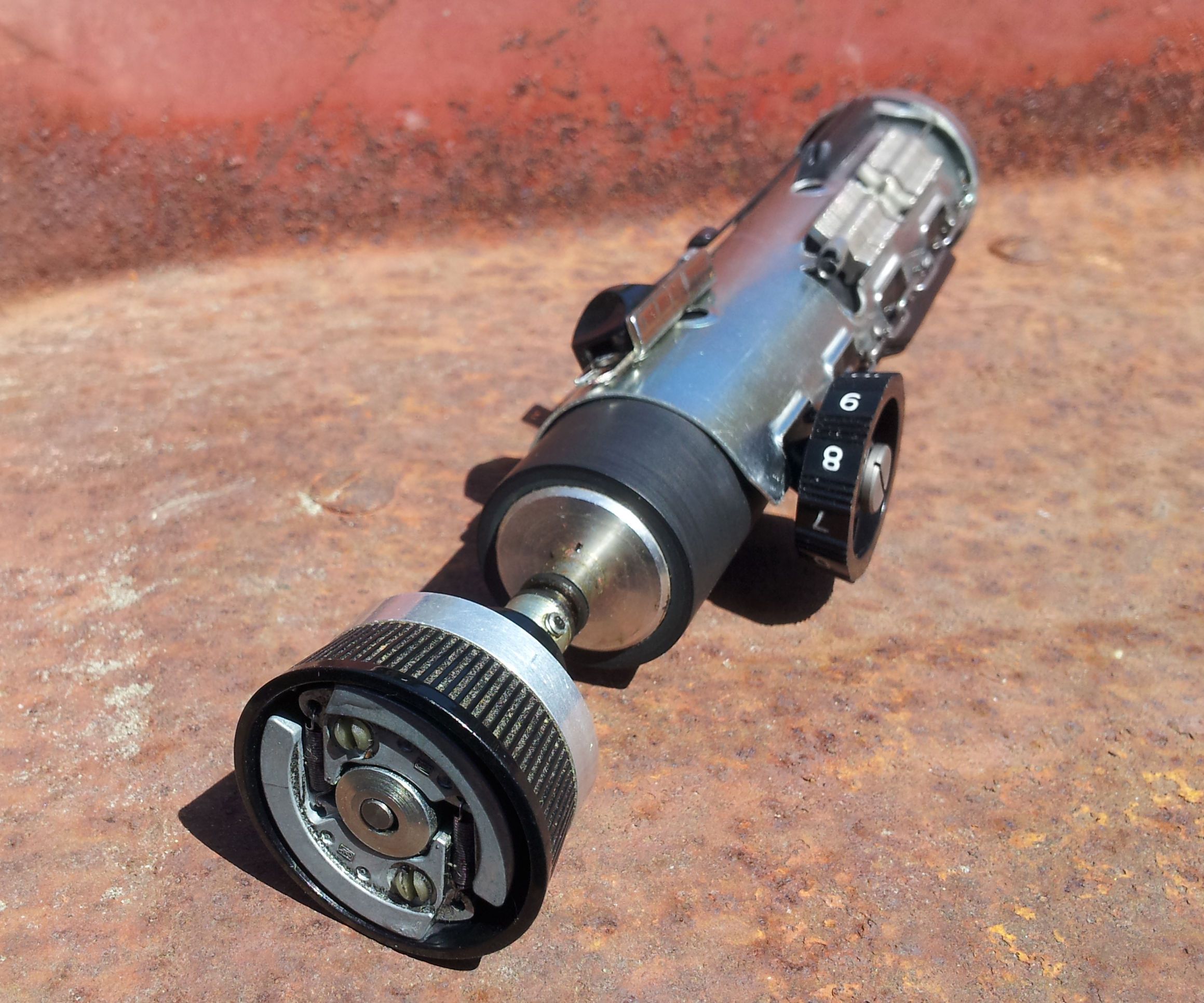 Make A Star Wars Lightsaber Hilt From A Typewriter