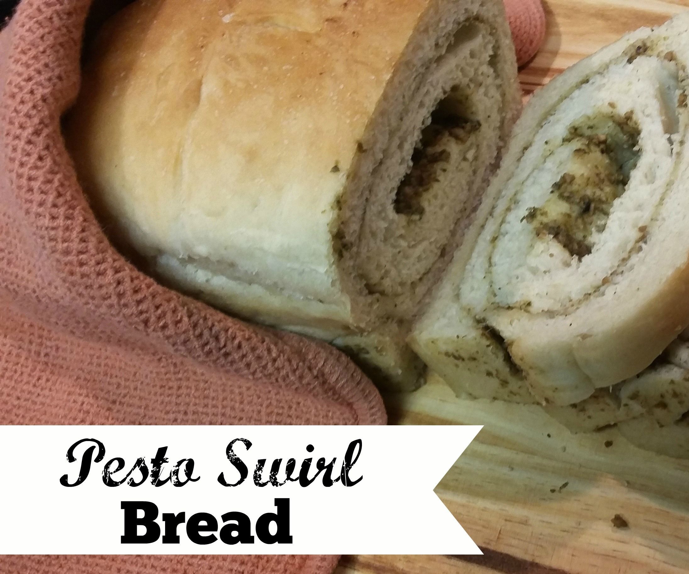 Pesto Swirl Bread