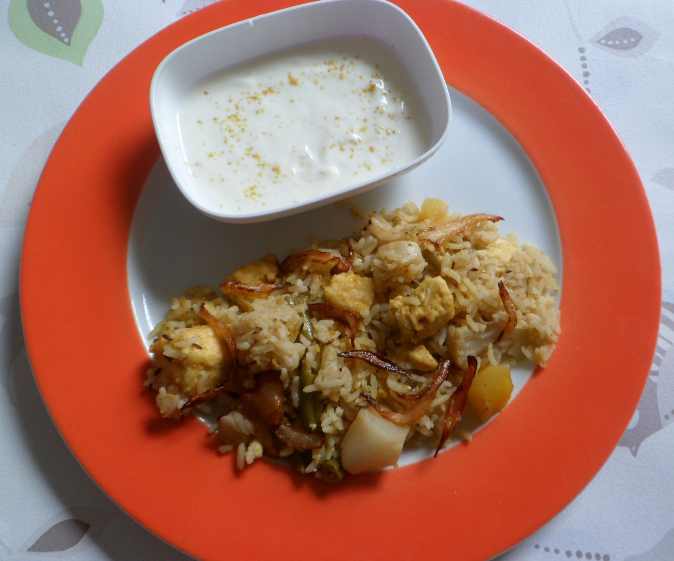 Paneer Vegetable Biryani