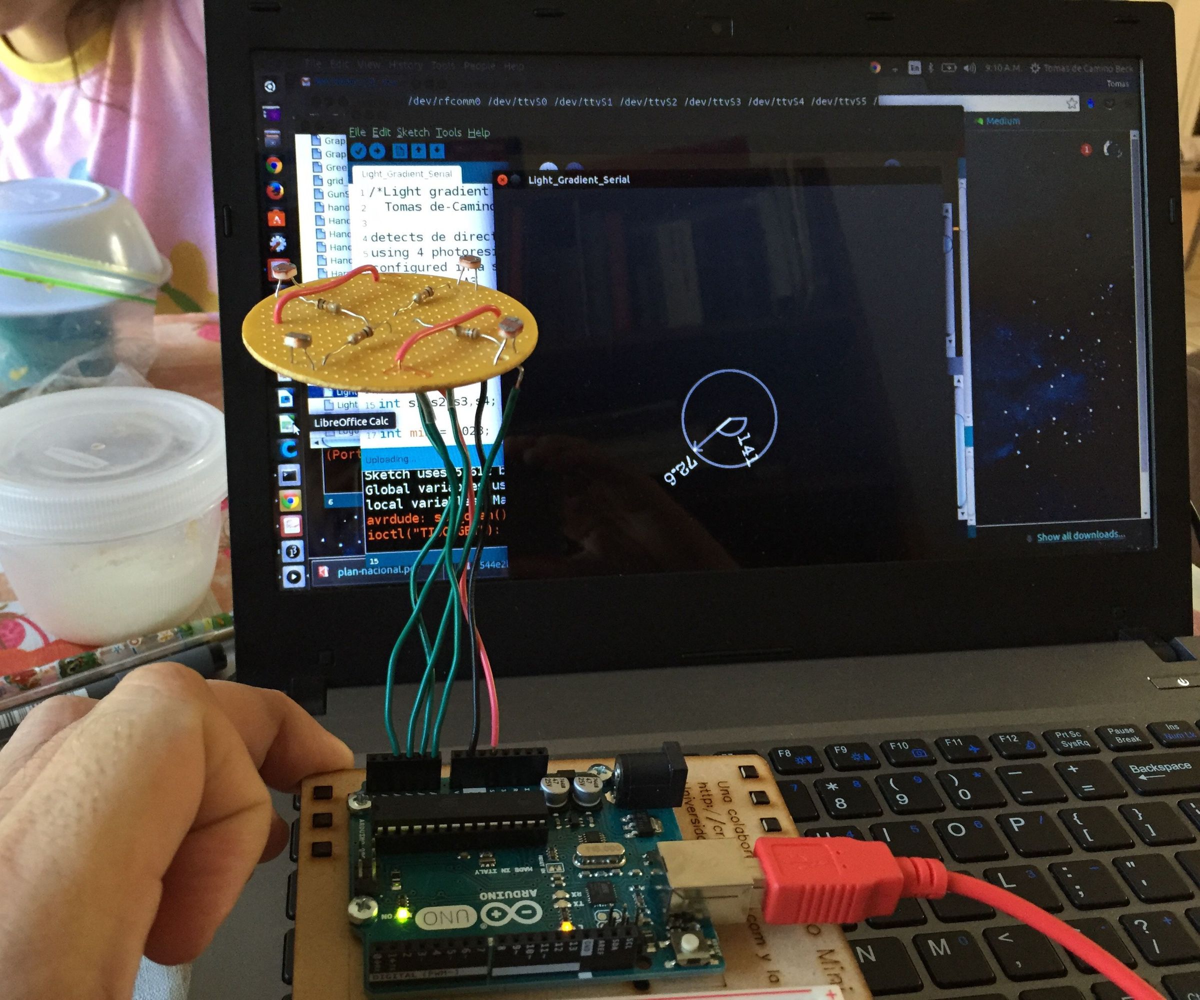 Medidor De Gradiente De Luz (wombling)