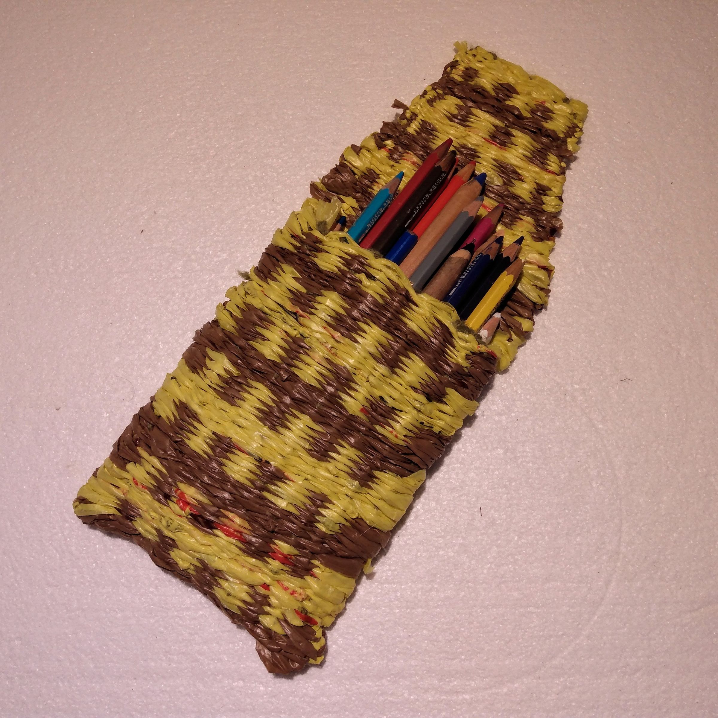 Plastic Bag Yarn 5 Steps Instructables