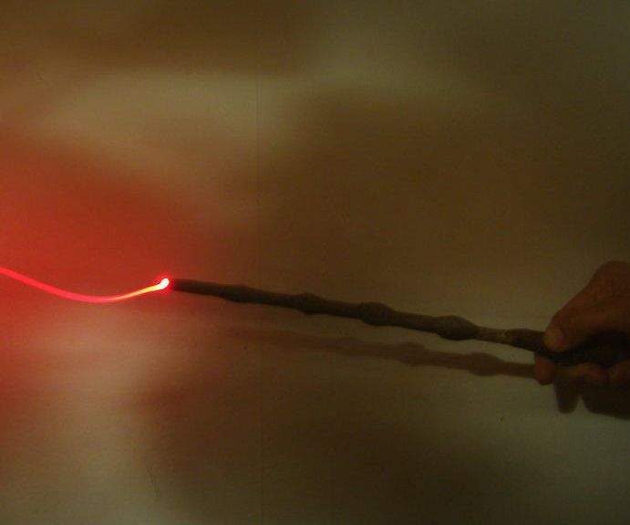 Multi-colour Wand Made With Air-dry Clay