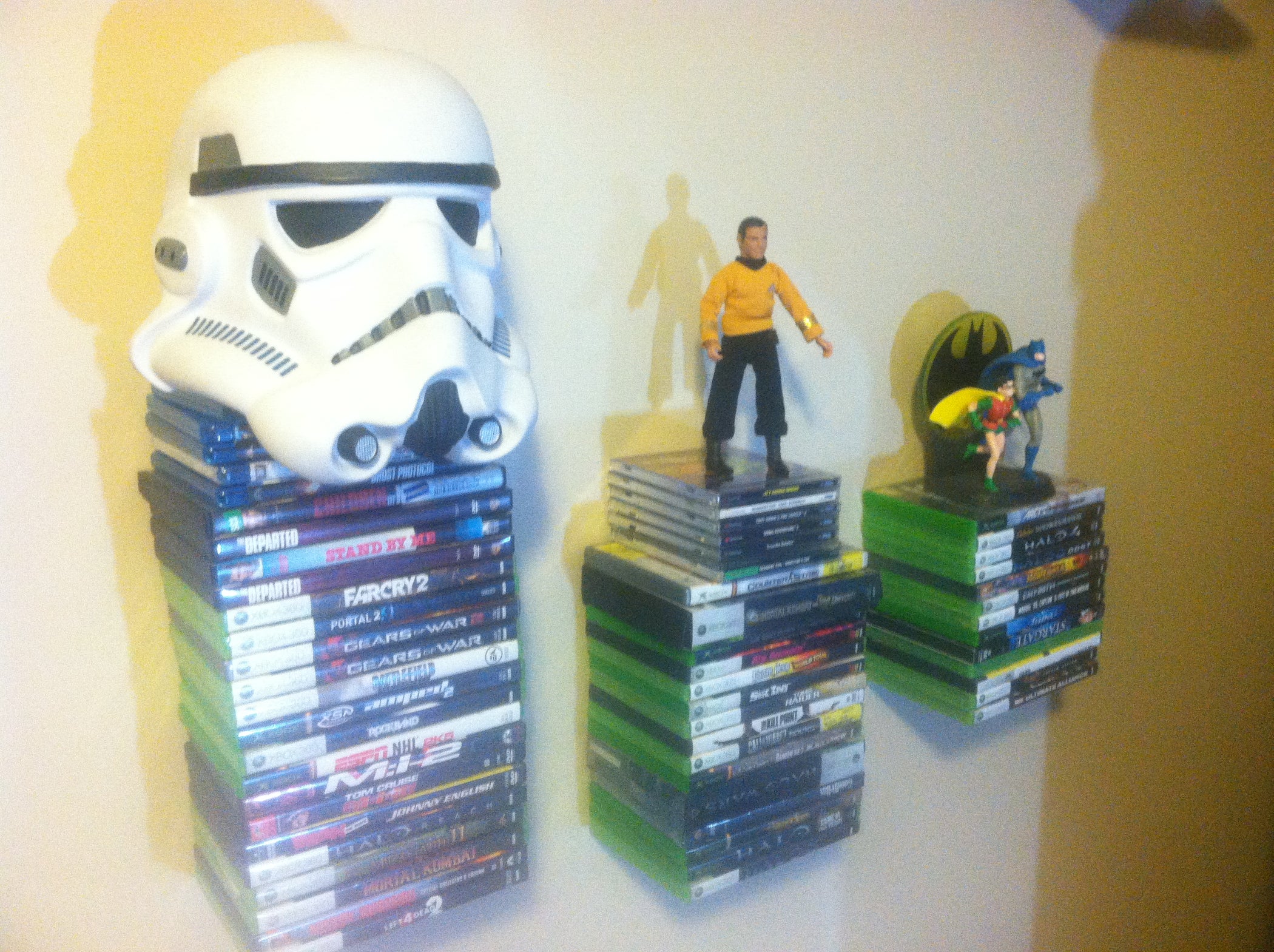 Floating Game/DVD Shelf 5 Steps (with Pictures) Instructables