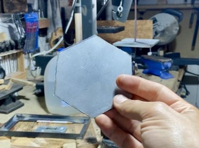 Hexagon HDPE Press Base