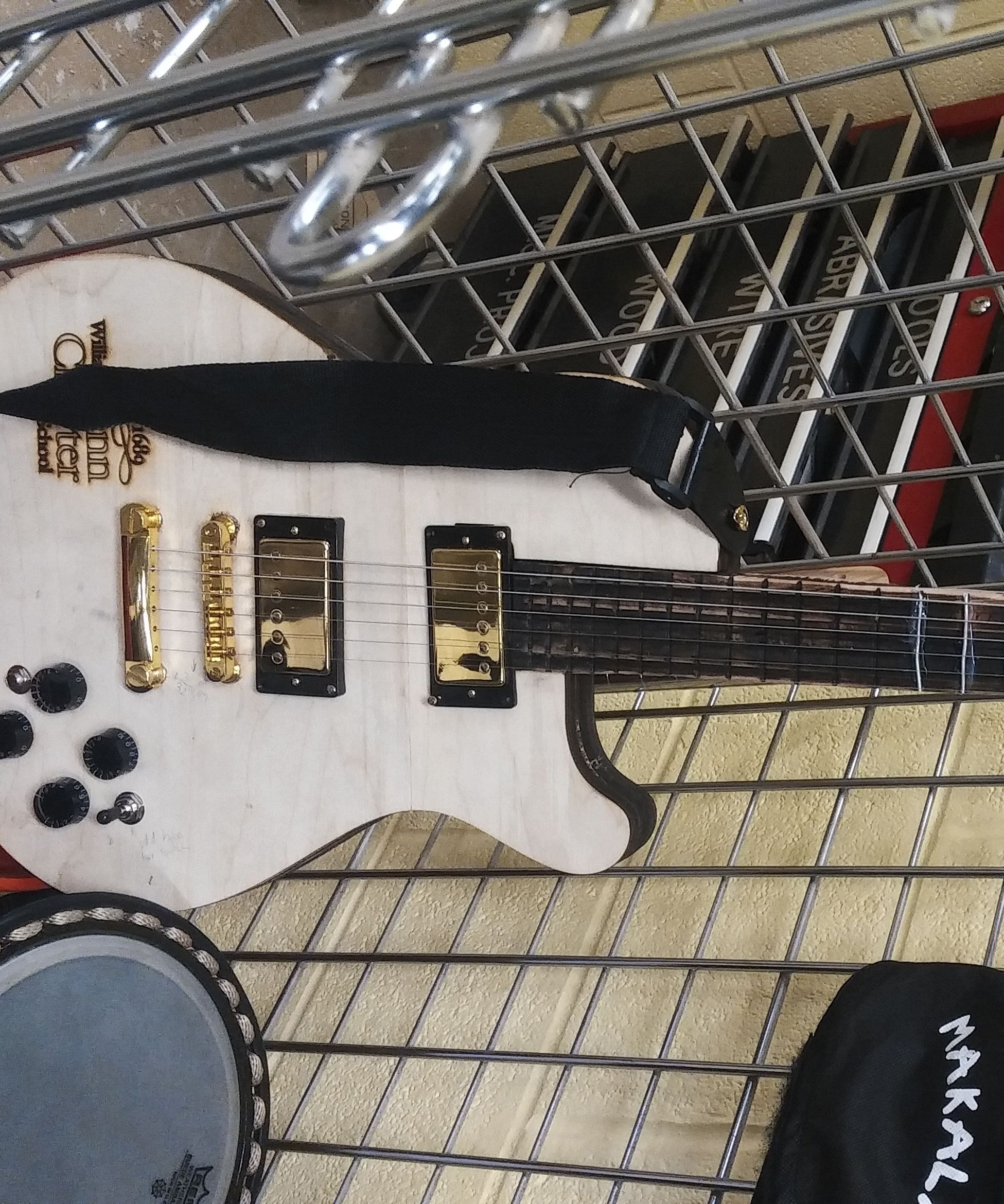 Laser Cut Electric Guitar