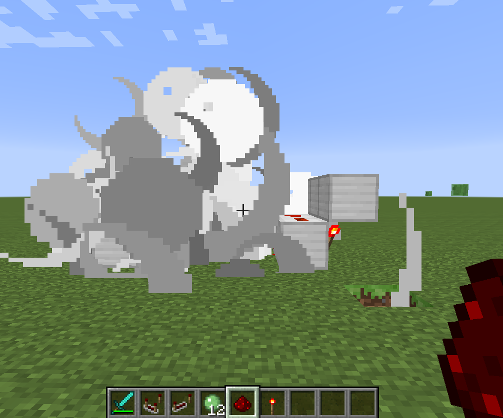 Minecraft TNT Force Field 