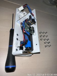 Final Assembly of Nitrox Sensor