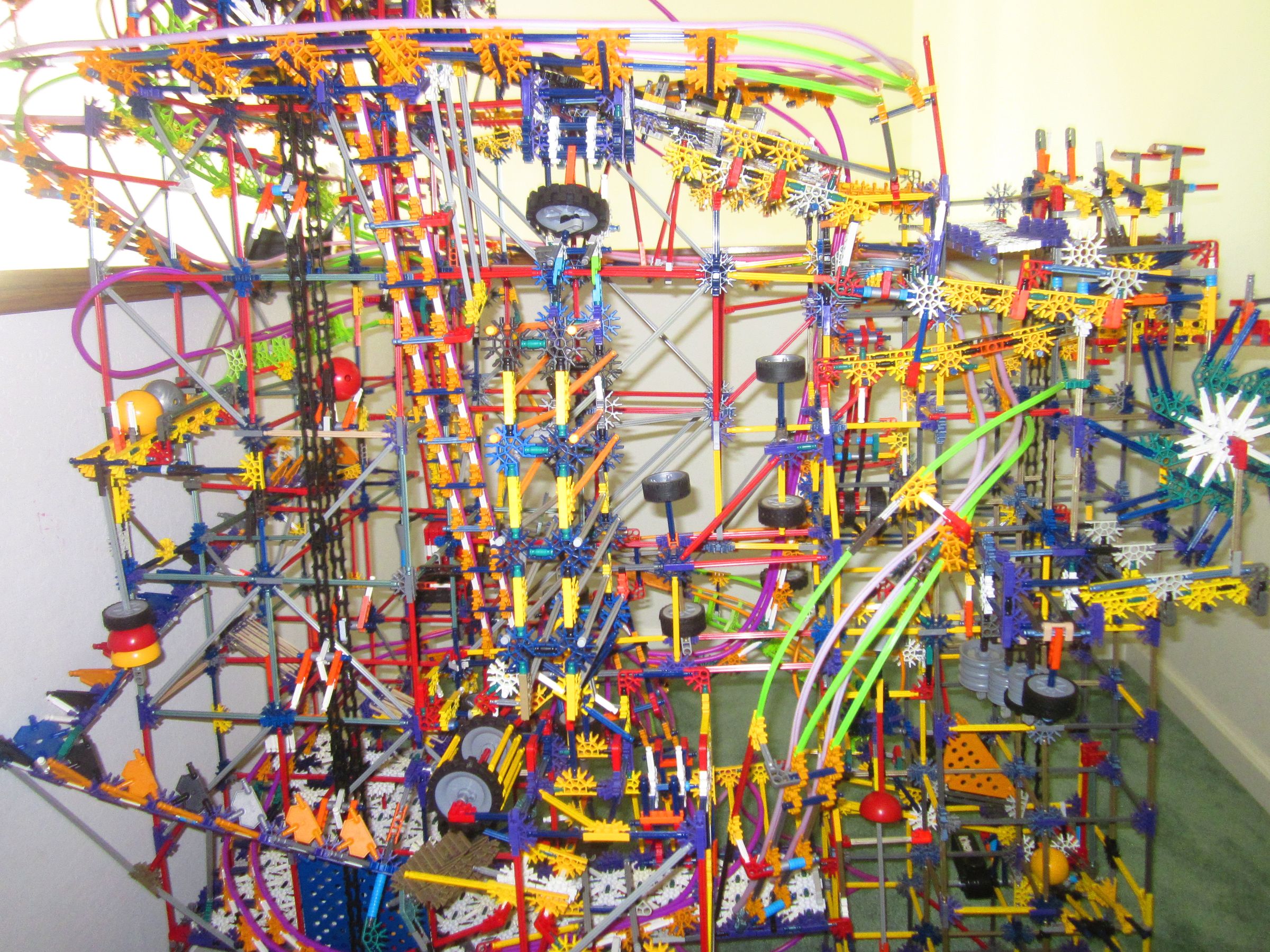K'nex Ball Machine the Element New Elements