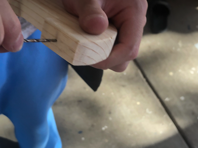 Make Holes for the Rods