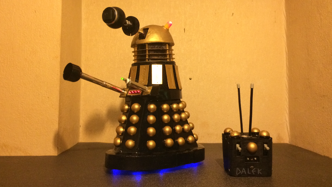 Cardboard Radio Controlled Dalek