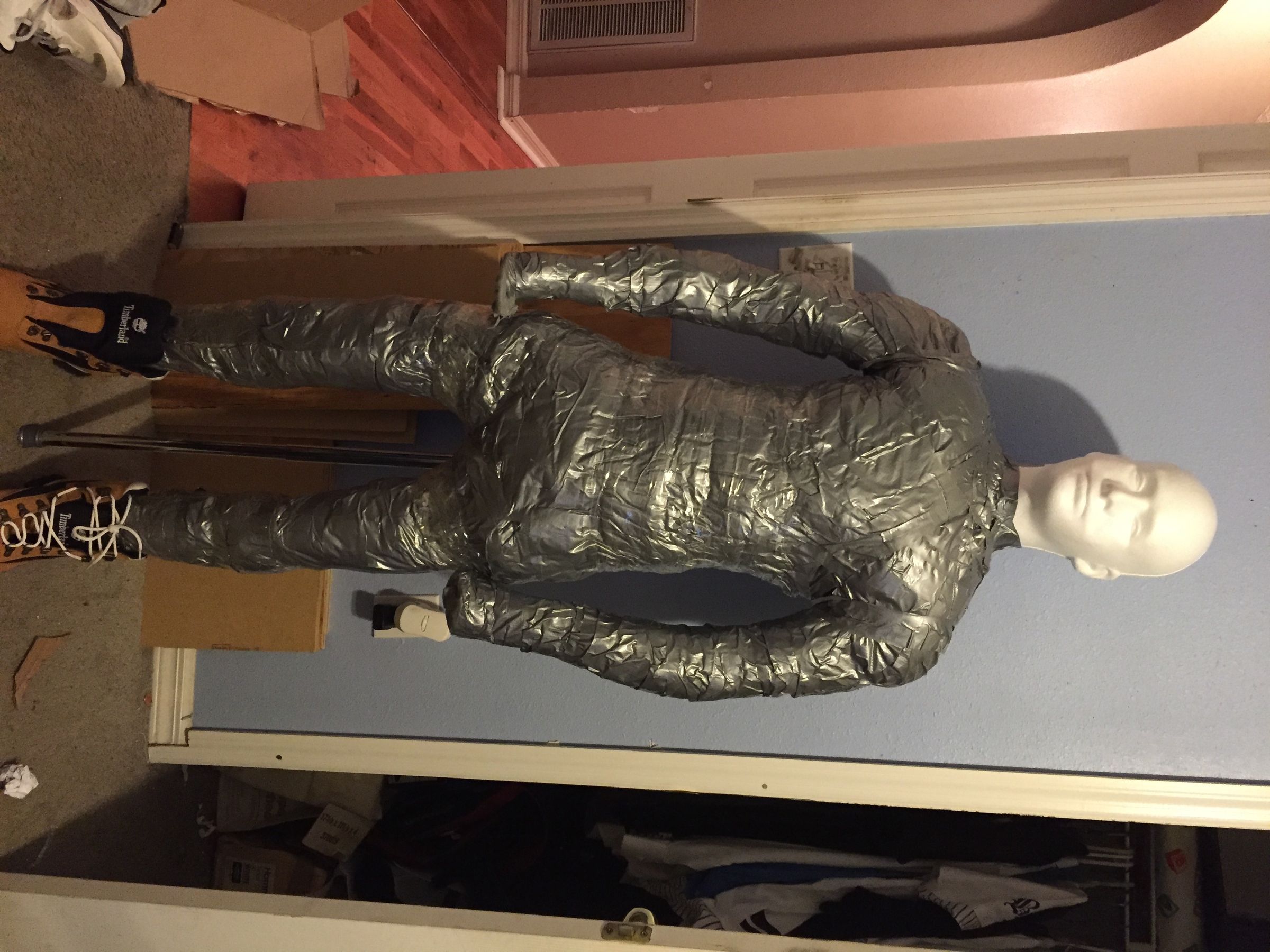 Easy / Affordable Duct Tape Mannequin 6 Steps Instructables