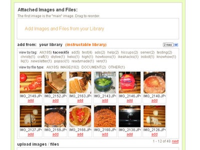 Accessing Your New Images