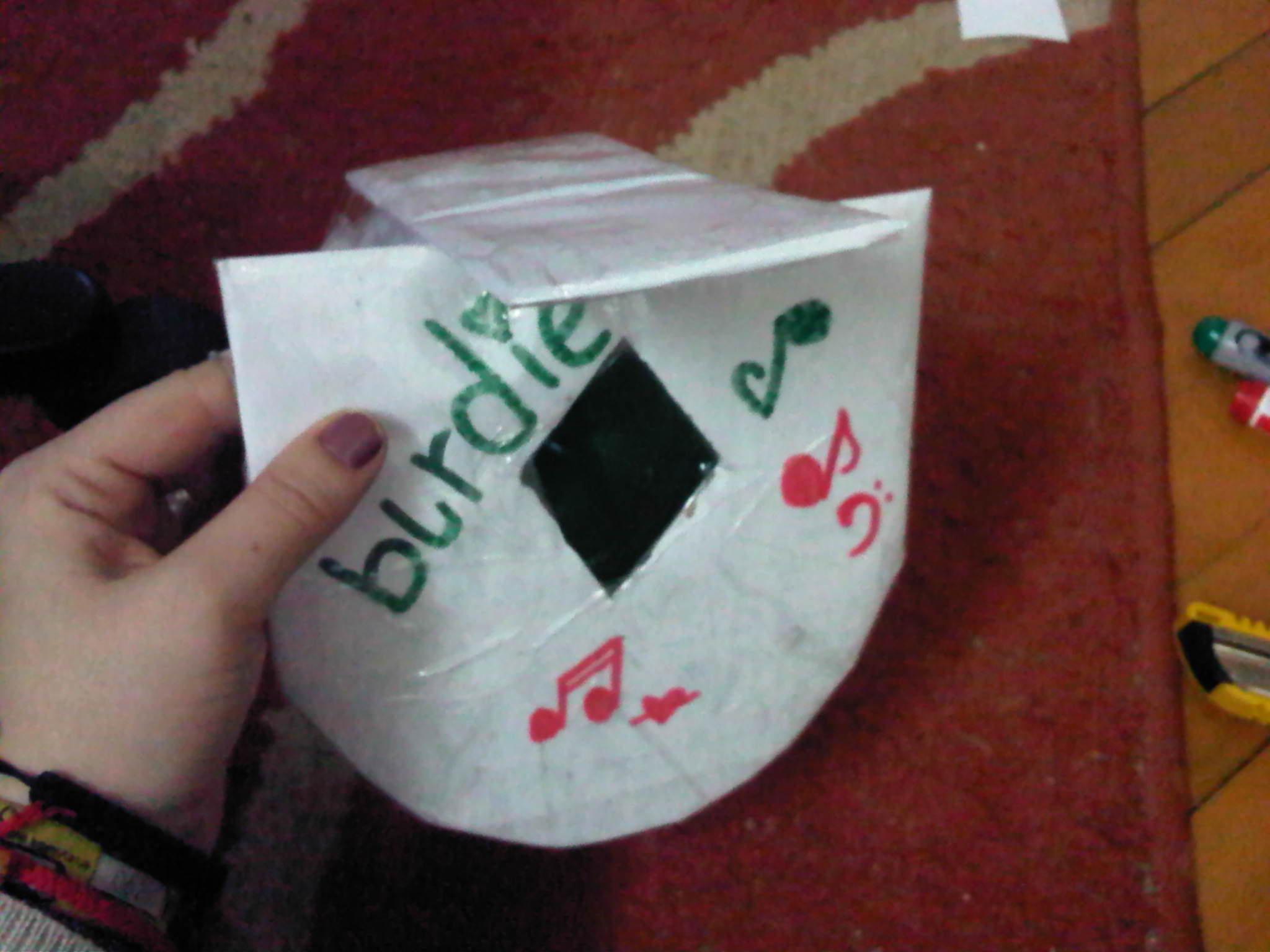 A Simple Birdhouse, Recycled Materials