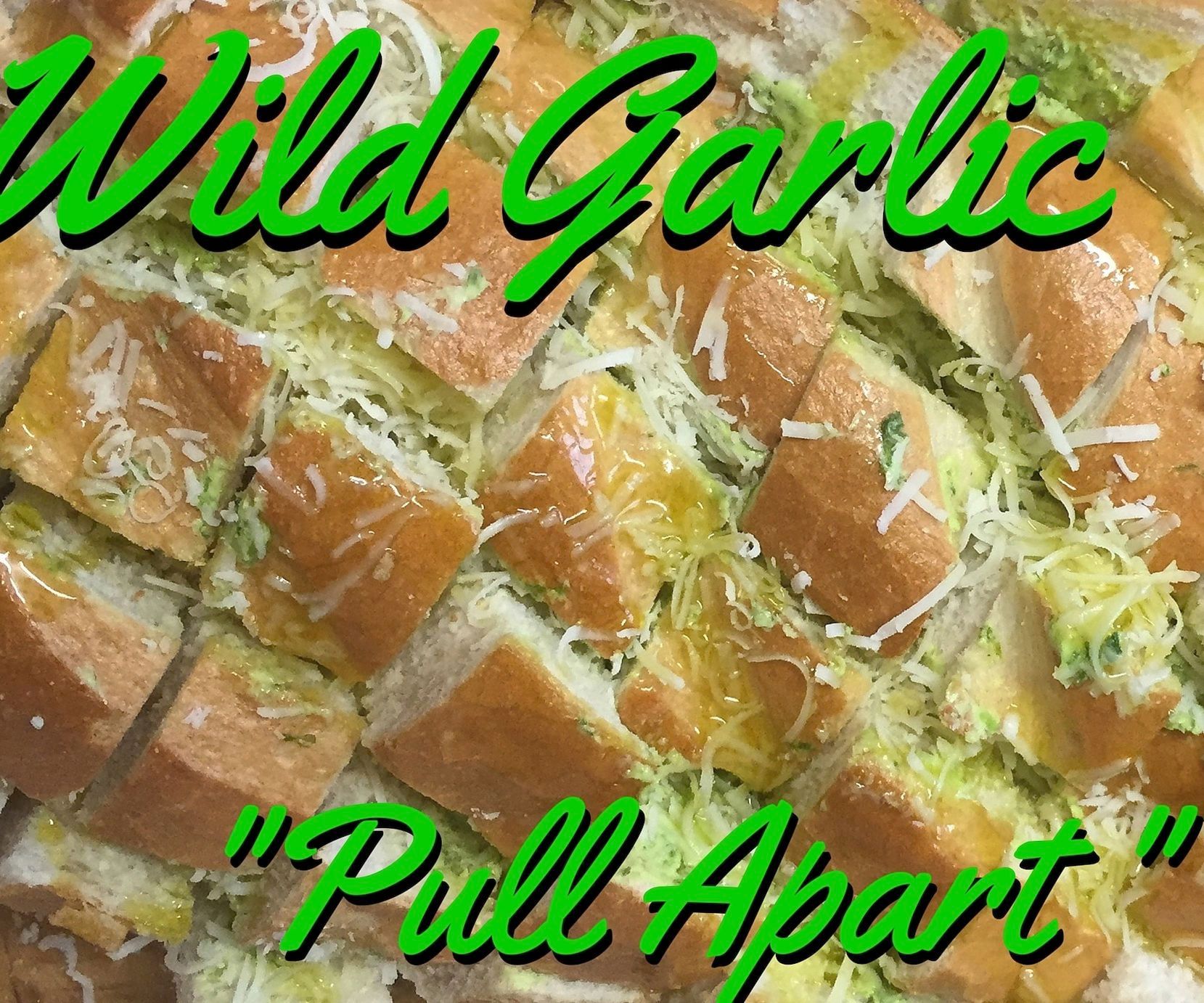 Wild Garlic "Pull-apart" Bread