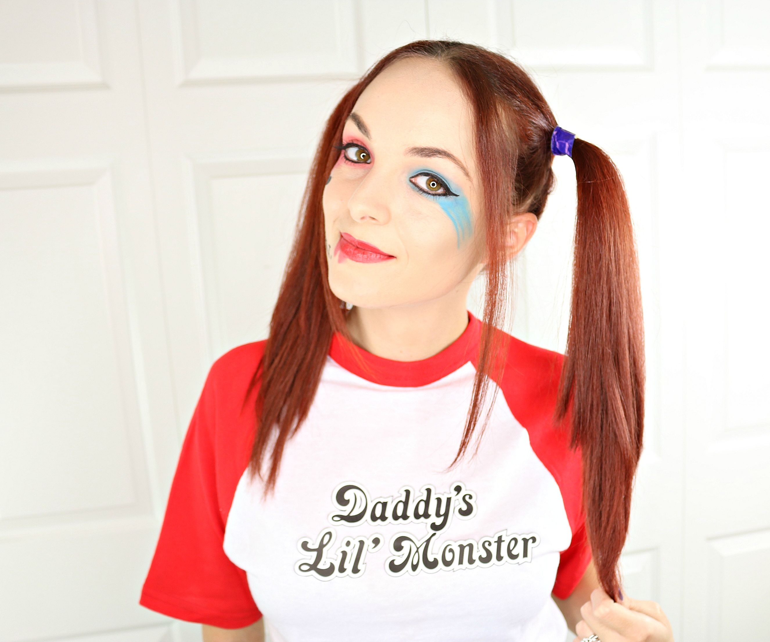 Harley Quinn Makeup & DIY Costume