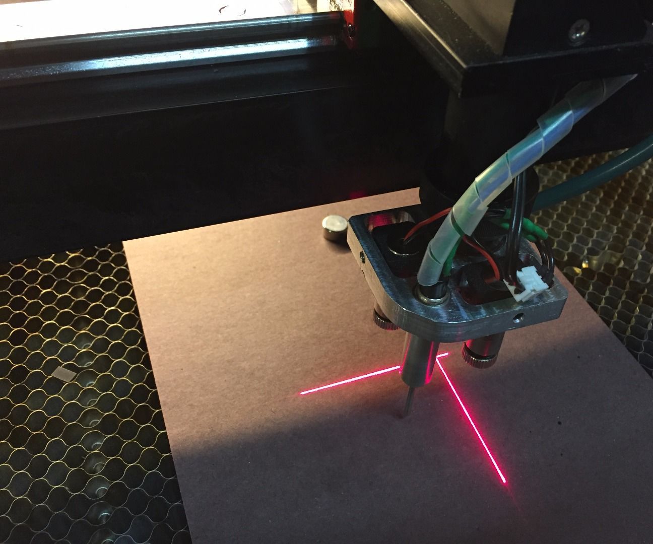 Laser Cutter Crosshair