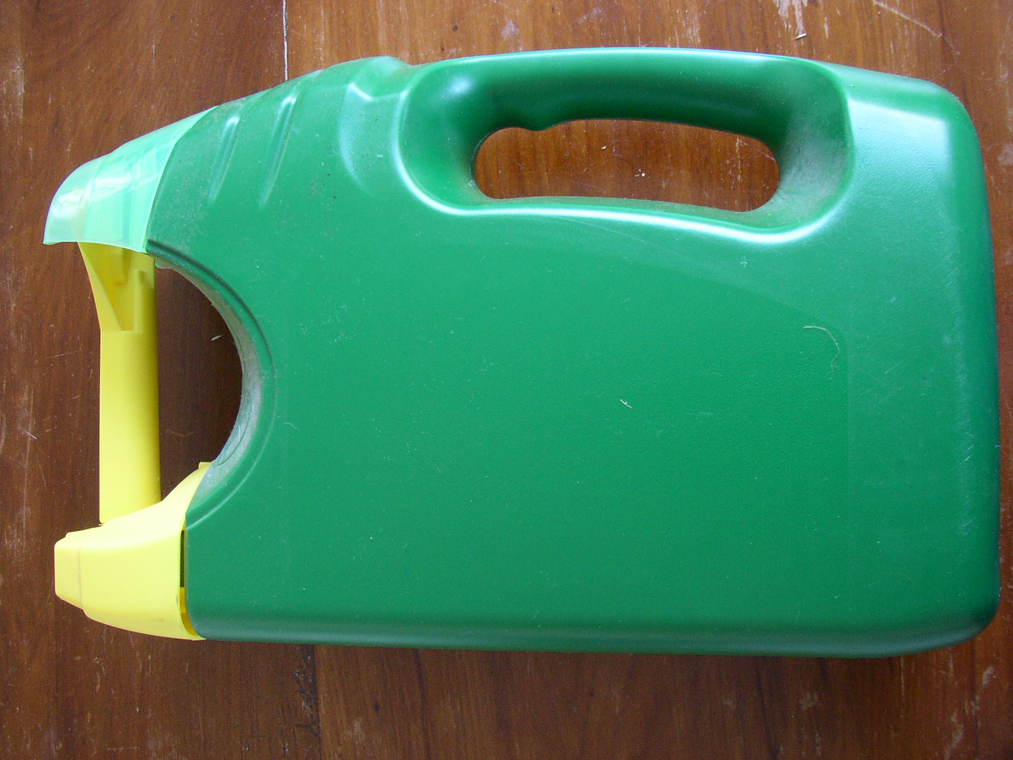 Lawn Treatment Container Re-purposed.