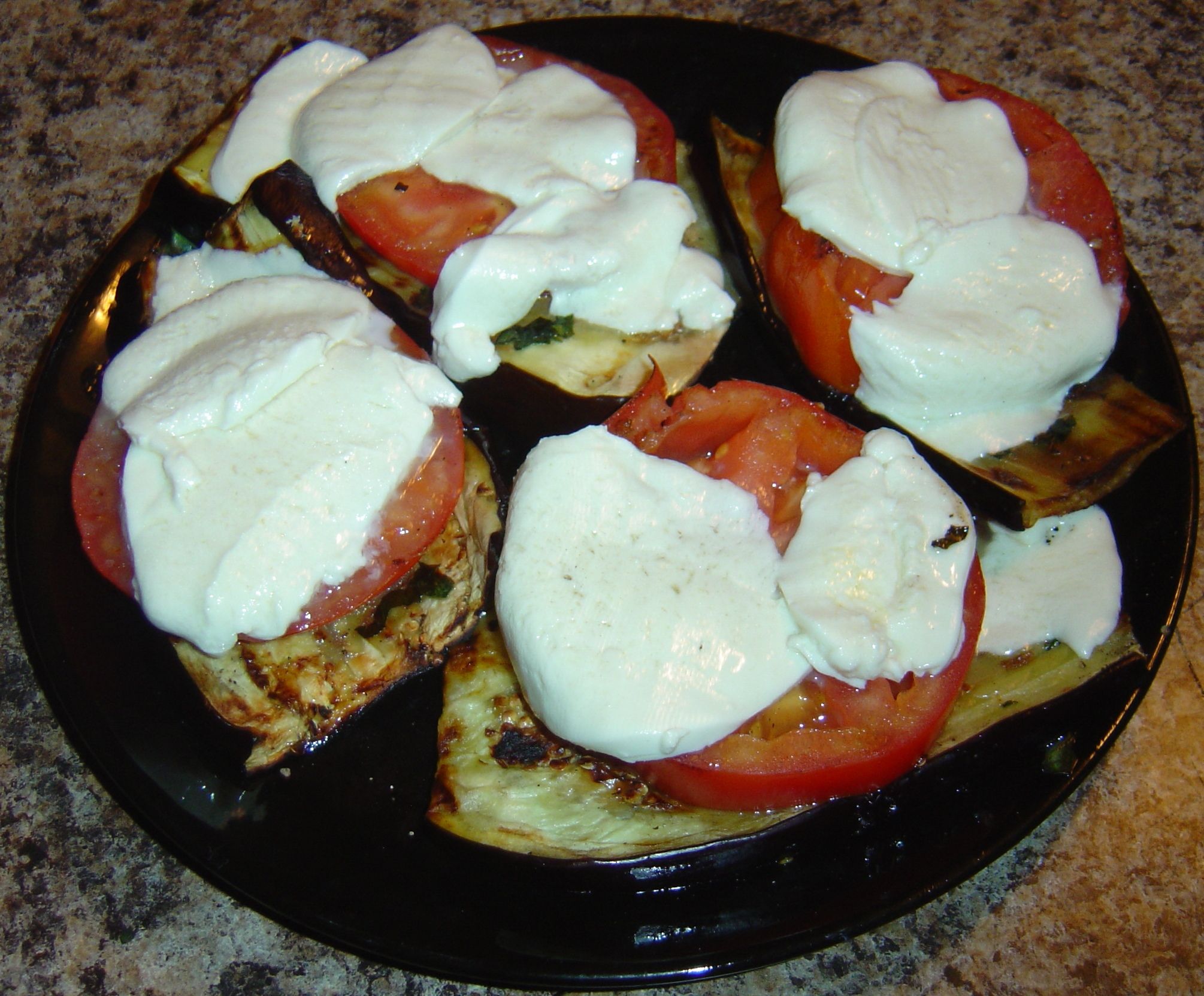 Grilled Eggplant "Parm"